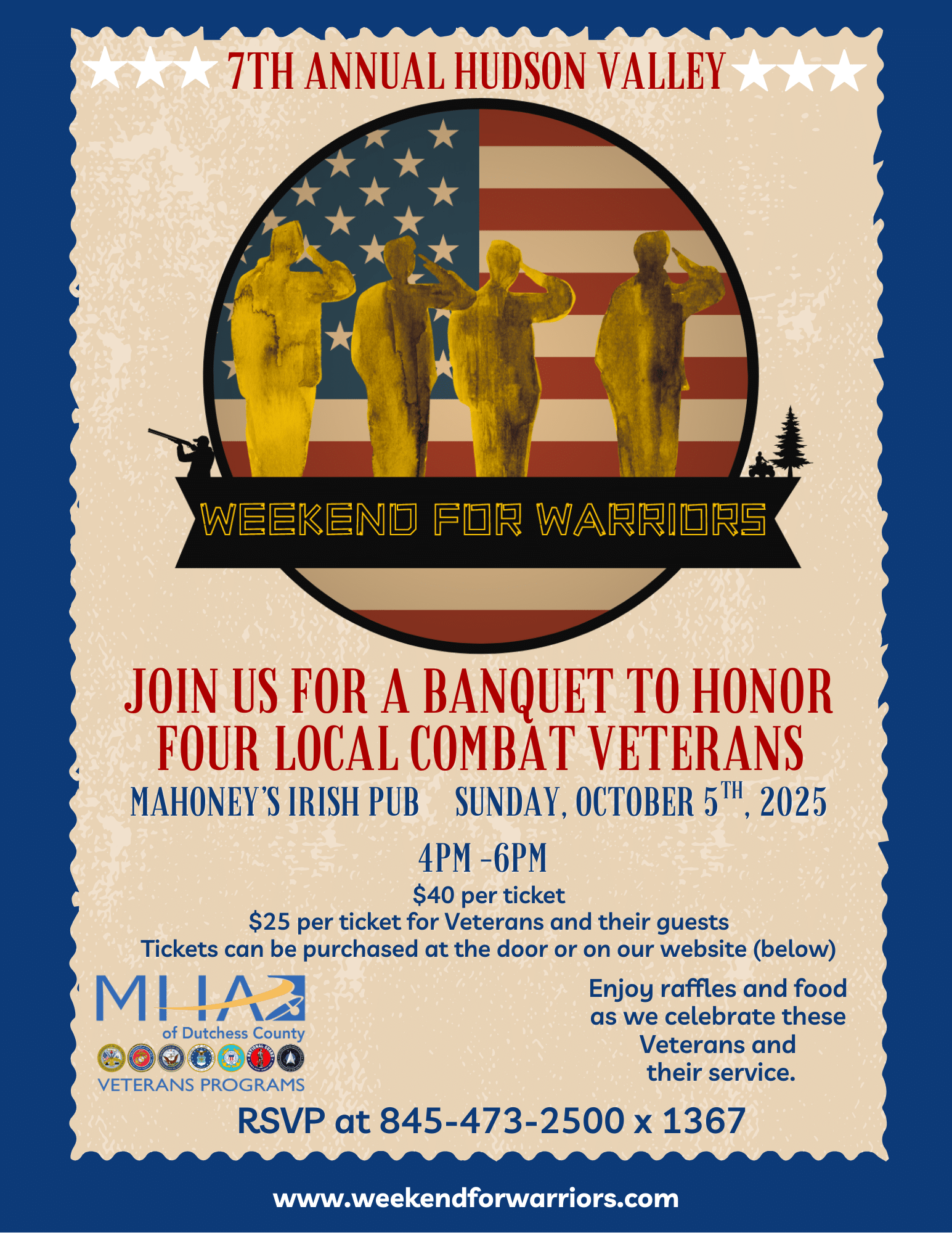 2025 Weekend 4 Warriors Poster 2025 Weekend 4 Warriors Poster