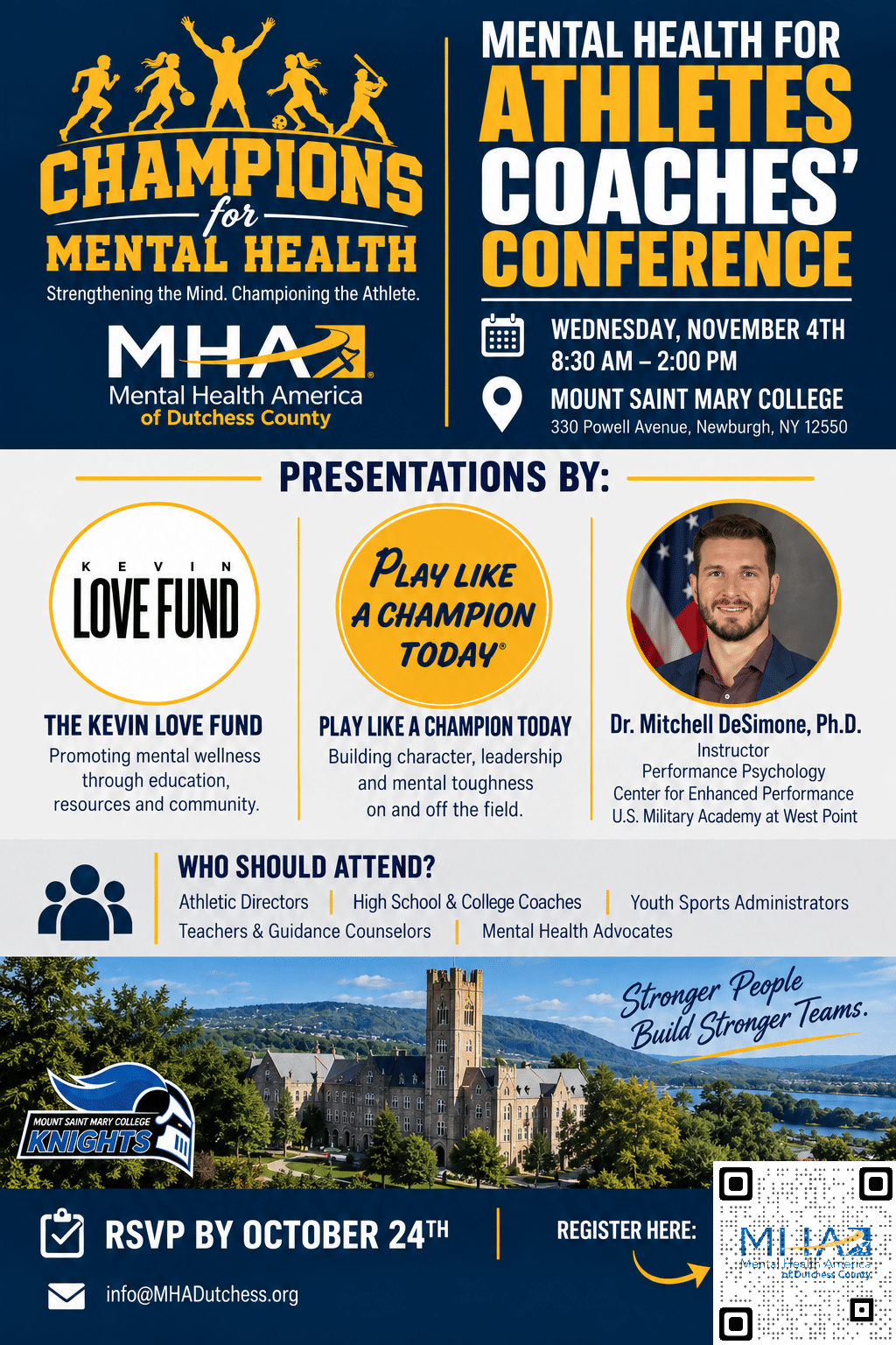 Mental Health for Coaches Conference MSMC